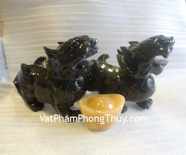 ty huu lam ngoc lon m007 2 Cặp Tỳ hưu phong thủy Lam Ngọc Vân Nam lớn công danh vững vàng M007